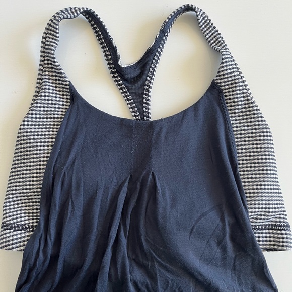 lululemon athletica Navy and White Tank Top - Picture 3 of 7